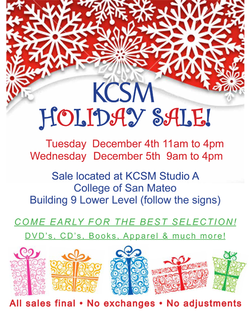 KCSM Holiday Sale