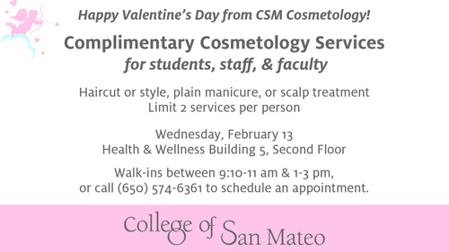 Complimentary Cosmetology Services Day