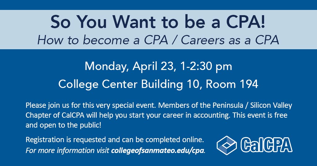 So You Want to be a CPA!