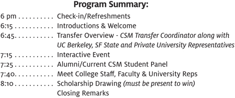 Connect to College Program Summary Connect to College Program Summary