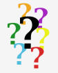 Multi-Colored Question Marks