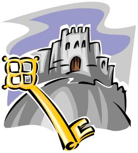key and castle