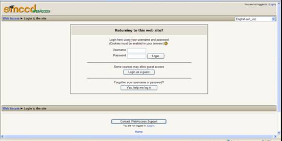 Log-in Instructions