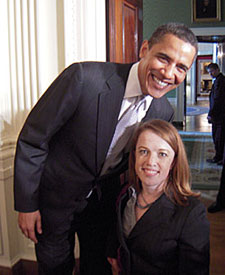 President Obama & Rebecca