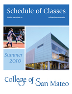 CSM Summer 2010 Schedule of Classes