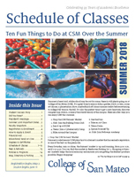 Schedule & Catalog at College of San Mateo - Overview