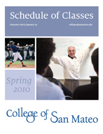CSM Spring 2010 Schedule of Classes