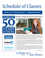CSM Summer 2013 Schedule of Classes