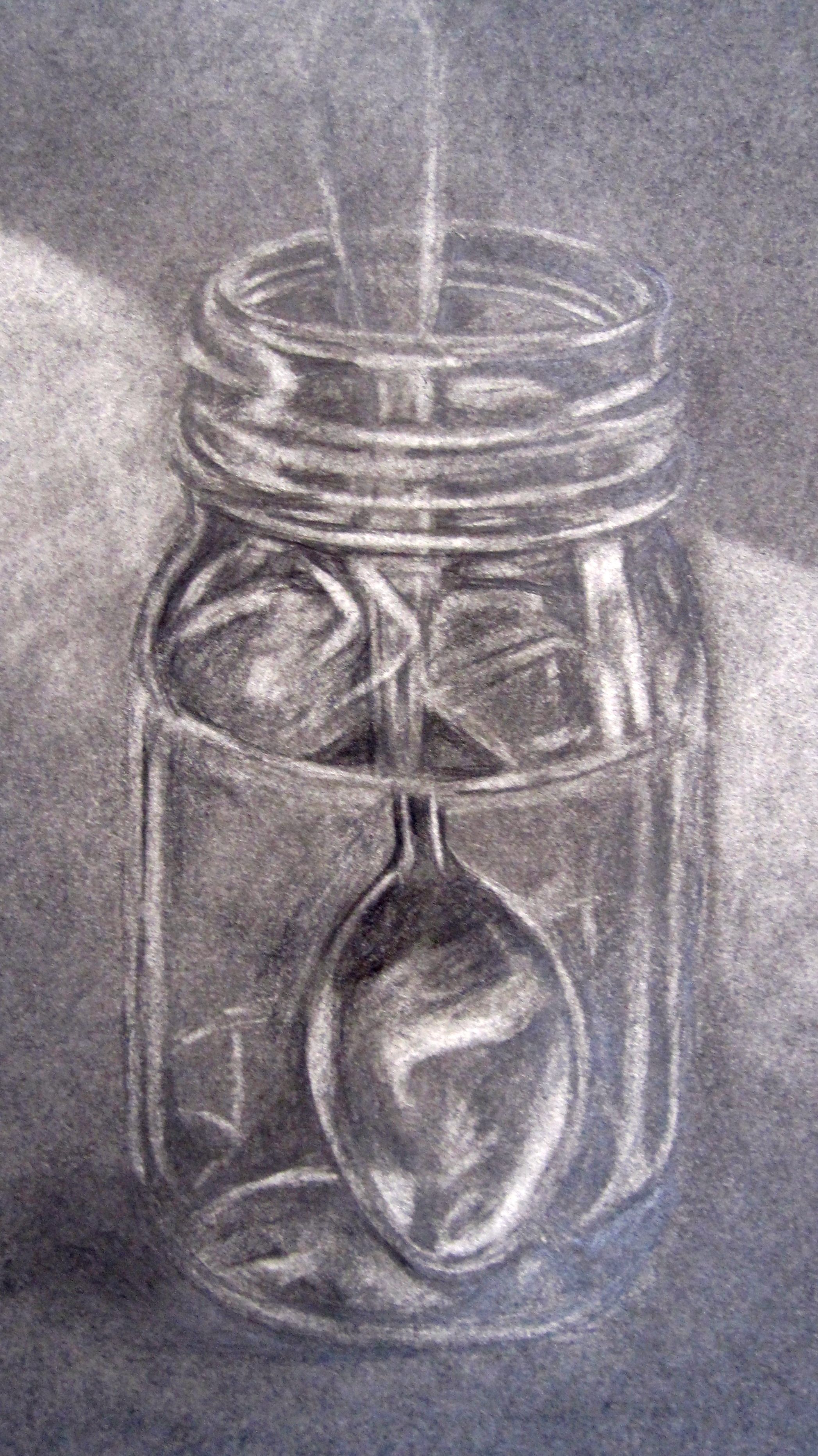 Subtractive Graphite Drawing, Art 202