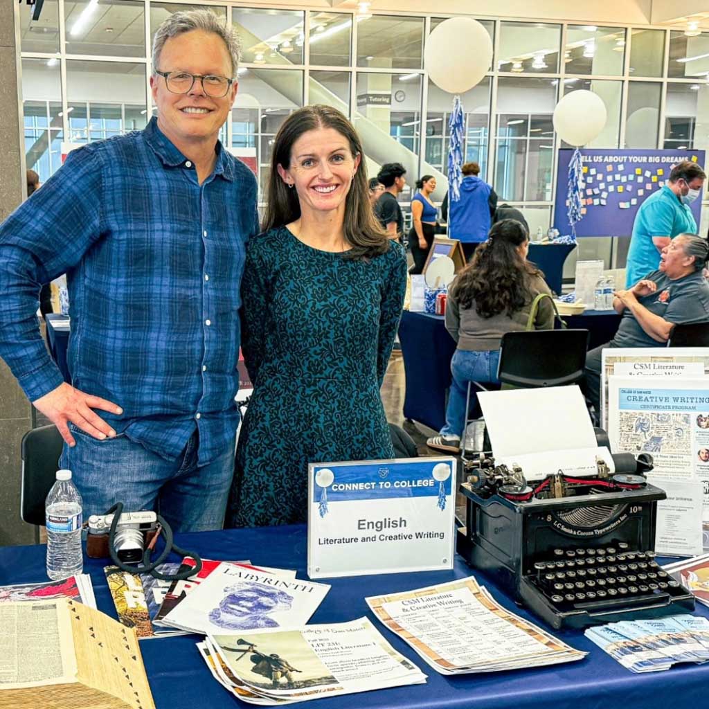 English faculty at Connect to College Event