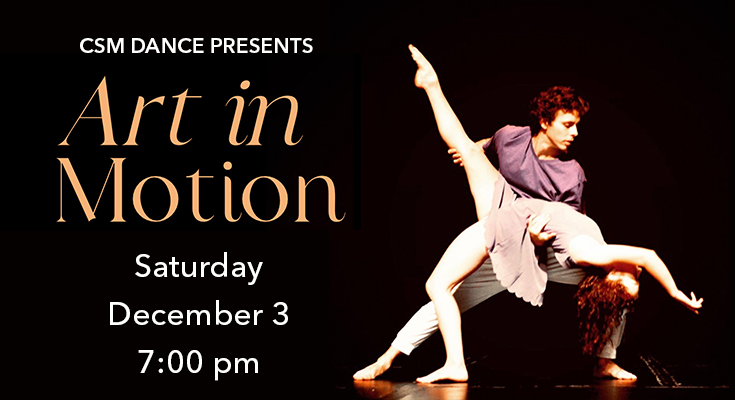 An evening showcase of College of San Mateo Dance’s triumphant return to the newly renovated theater stage