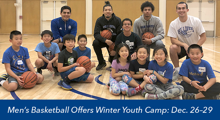 CSM Men’s Basketball offers Winter Youth Camp, Dec. 26-29