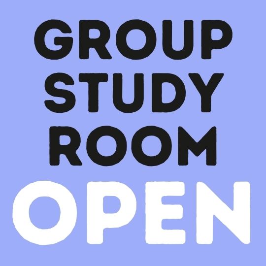 Group Study Room Open