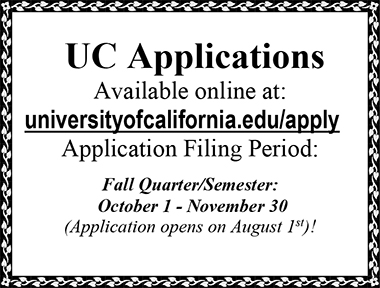 UC Filing Application Flyer