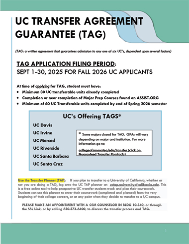 TAG Flyer 2026